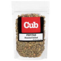 Cub Roasted Salted Pepitas, 6 Ounce