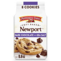 Pepperidge Farm® Soft Baked Newport Dark Chocolate Cookies with Sea Salt, 8.6 Ounce