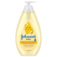 Johnson's Baby Head-to-Toe Wash & Shampoo with Aloe & Vitamin B5, 27.1 Fluid ounce