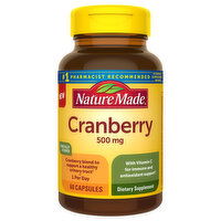 Nature Made Cranberry, 500 mg, Capsules, 60 Each