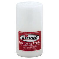Sterno Sterno Brand Candle, Emergency, Unscented, 1 Each