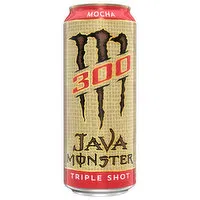 Java Monster Energy Coffee, Mocha, 300, Triple Shot, 15 Fluid ounce