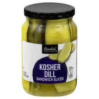 Essential Everyday Kosher Dill, Sandwich Slices