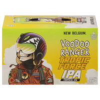 New Belgium Beer, Voodoo Ranger, Tropic Force, Tropical IPA, 6 Each