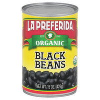 La Preferida Organic Beans, Black, 15 Ounce