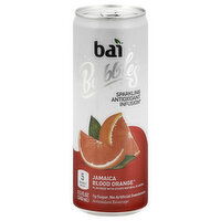 Bai Bubbles Sparkling Water, Antioxidant Infusion, Jamaica Blood Orange, 11.5 Ounce