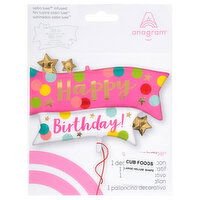 Anagram Helium Shape Birthday Large Balloon, 1 Each