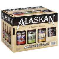 Alaskan Beer, Ale, Sampler Pack, 12 Each