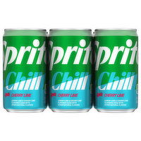 Sprite Soda, Chill, Cherry Lime, 6 Each