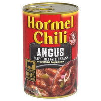 Hormel Chili Angus Beef Chili with Beans, 14 Ounce