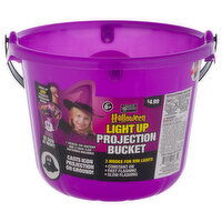 Magic Seasons Light-Up Projection Bucket, Halloween, Ages 6+, 1 Each