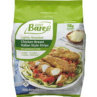 Just Bare Lightly Breaded Chicken Breast Italian Style Strips, 1 Each