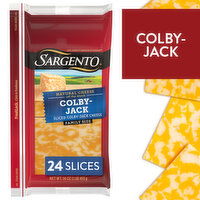 SARGENTO Sargento® Sliced Colby-Jack Natural Cheese, 24 slices, 16.65 Ounce