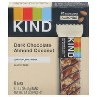 Kind Bars, Dark Chocolate Almond Coconut, 6 Each