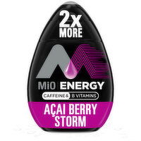 Mio Acai Berry Storm Naturally Flavored Liquid Water Enhancer with Caffeine & B Vitamins, 3.24 Fluid ounce