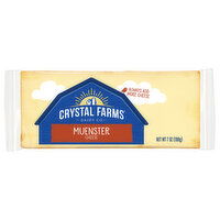 Crystal Farms Cheese, Muenster, 7 Ounce