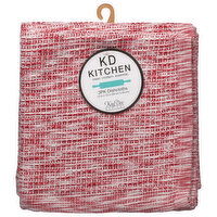 KD Kitchen Dishcloths, Samba Red, 3 Pack, 3 Each