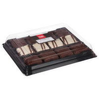 Cub 12 Count Fudge and Cream Cheese Iced Brownie Tray, 1 Each