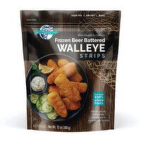 Fresh Water Beer Battered Walleye Strips, 12 Ounce