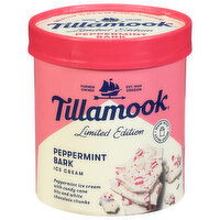 Tillamook Ice Cream, Peppermint Bark, 1.5 Quart