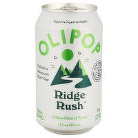 Olipop Soda, Ridge Rush, 12 Fluid ounce