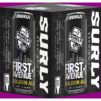 Surly Brewing Co First Ave Golden Ale 4 Pack, 16 Fluid ounce