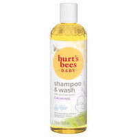 Burt's Bees Baby Shampoo & Wash, Calming, with Lavender Scent, 12 Fluid ounce