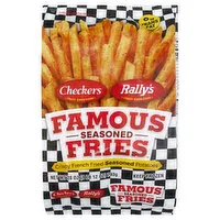 Checkers/Rally's Fries, Famous, Seasoned, 28 Ounce