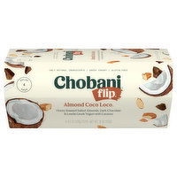 Chobani Flip Yogurt, Almond Coco Loco, Greek, Value 4 Pack, 4 Each