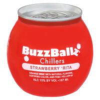 BuzzBallz Chillers, Strawberry Rita, 187 Millilitre