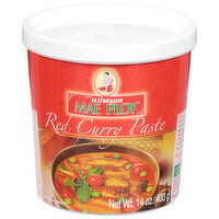 Mae Ploy Curry Paste, Red, 14 Ounce