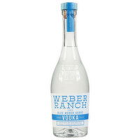 Weber Ranch Vodka, Blue Weber Agave, 750 Millilitre