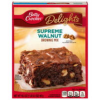 Betty Crocker Brownie Mix, Supreme Walnut, 16.5 Ounce