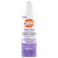 Off! Insect Repellent I, Clean Feel, Fragrance Free, 5 Ounce