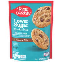 Betty Crocker Lower Sugar Chocolate Chip Cookie Mix, 13.1 Ounce