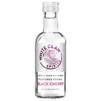 White Claw Spirits Vodka, Flavored, Triple Wave Filtered, Black Cherry, 50 Millilitre