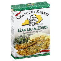 Kentucky Kernel Seasoned Coating Mix, Garlic & Herb, 7 Ounce