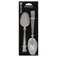 Oneida Spoons, Serve, Nocha, 2 Each