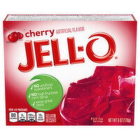 Jell-O Cherry Gelatin Dessert Mix, 6 Ounce