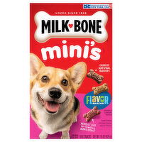 Milk-Bone Beef Flavor/Chicken Flavor/Bacon Flavor Minis Dog Snacks, 15 Ounce