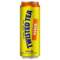 Twisted Tea Hard Iced Tea, Peach, 24 Fluid ounce