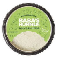 Baba's Dilly Dill Pickle Hummus, 10 Ounce