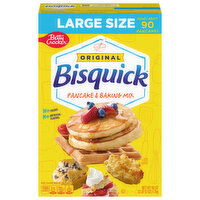 Bisquick Pancake & Baking Mix, Original, Large Size, 60 Ounce