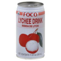 FOCO Lychee Drink, 11.8 Ounce