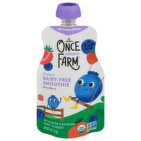 Once Upon a Farm Smoothie, Dairy-Free, Organic, Berry Berry, 4 Ounce