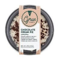 Cyrus O'Leary's Chocolate Cream Pie, 4 Inch, 7 Ounce