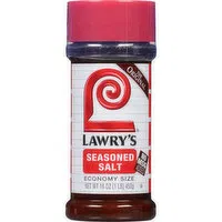 Lawry's Economy Size Seasoned Salt, 16 Ounce