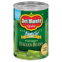 Del Monte Fresh Cut Italian Beans, Cut Green, Harvest Select, 14.5 Ounce