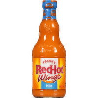 Frank's RedHot Mild Wings Hot Sauce, 12 Fluid ounce