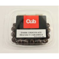 Bulk Dark Chocolate Sea Salt Caramels, 5.5 Ounce